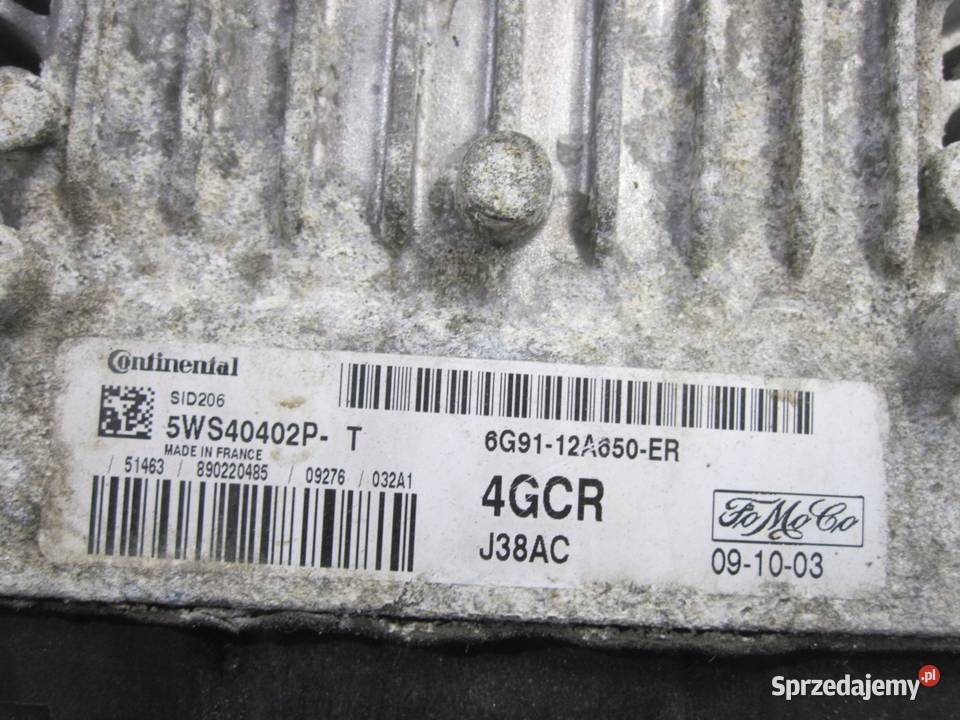 FORD S MK1 I 09r sterownik komputer silnika świętokrzyskie Kielce