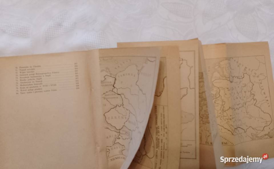 Podręcznik historii klasy IX z 1950 r EPOKA wielkopolskie Oborniki
