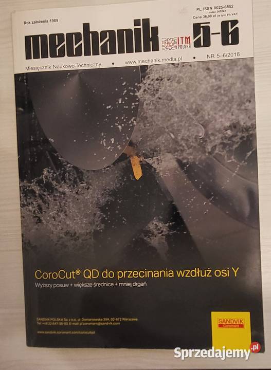 Mechanik miesięcznik 56 śląskie Gliwice