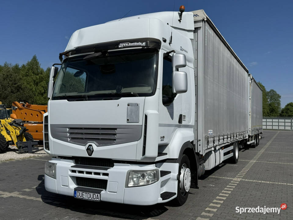 Renault Premium 380 DXi Euro 5 Firana 19 Palet świętokrzyskie Widełki