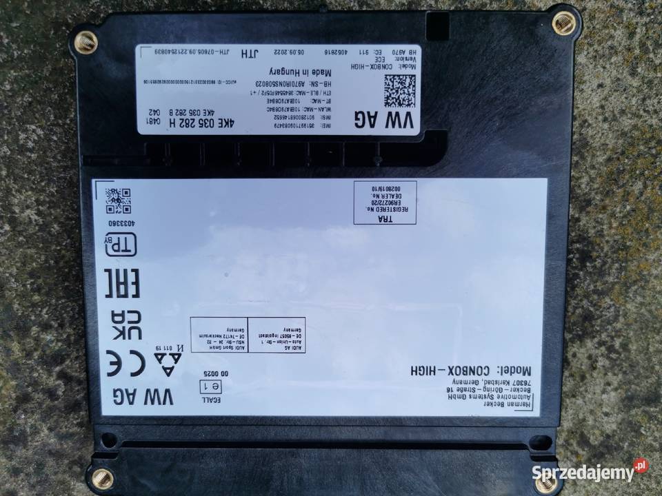 AUDI ETRON 4KE MODUŁ WZYWANIA POMOCY 4KE035282H Jelenia Góra