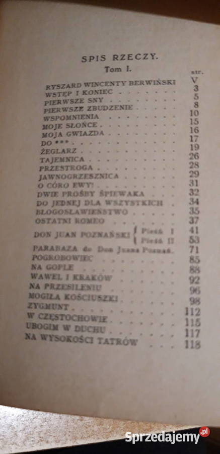 WYBÓR PISMT12 R W BERWIŃSKI Lwów 1913opr cudo Iwno