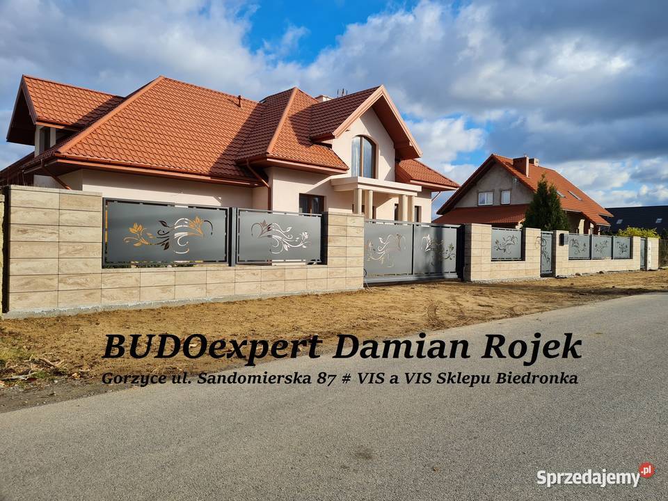 Nowoczesny bloczek na ogrodzenie Styrobud Fini podkarpackie Stalowa Wola sprzedam