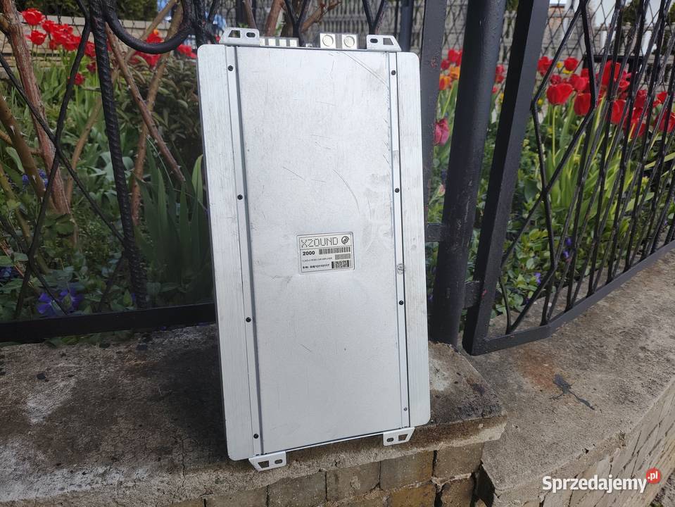 Wzmacniacz samochodowy 1 kanałowy monoblok śląskie Niegowonice