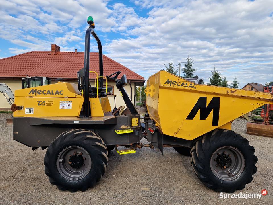 Wozidło budowlane Mecalac TA 6 1100mtg 2019r lubelskie Ryżki
