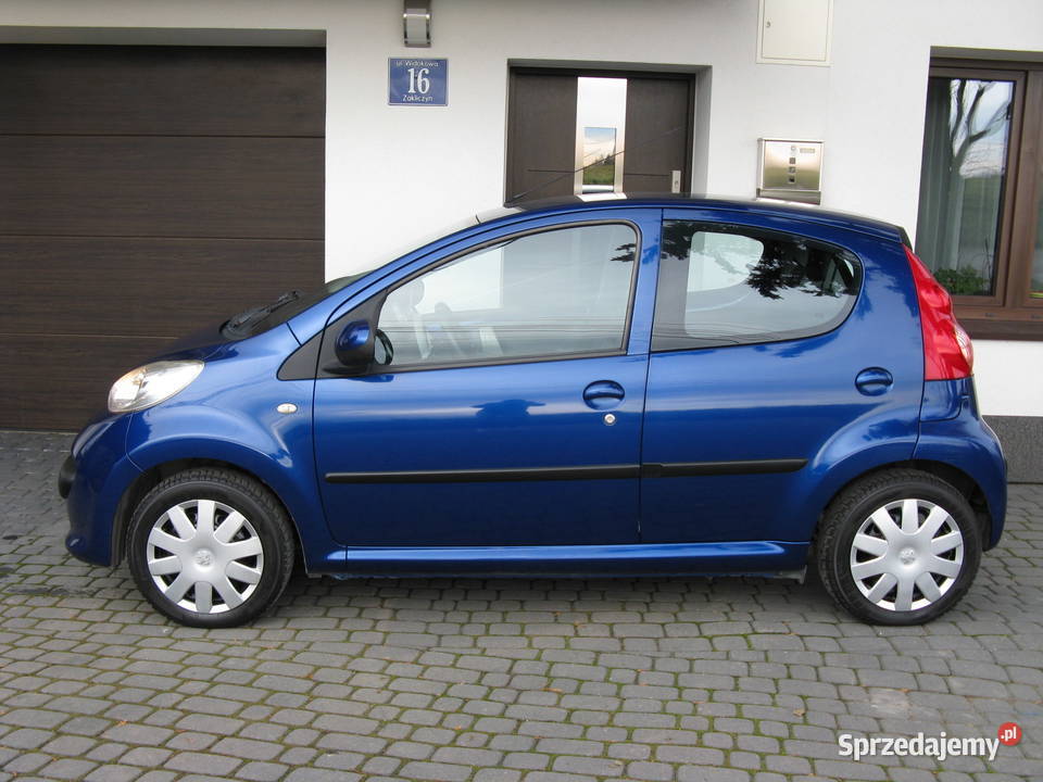 Śliczny 5Drzwi Klimaelektryka Aygo Piękny kolor Czechówka