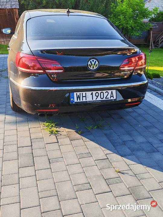 Czarny Volkswagen CC VOLKSWAGEN CC 4x4 4motion Sędziszów Małopolski