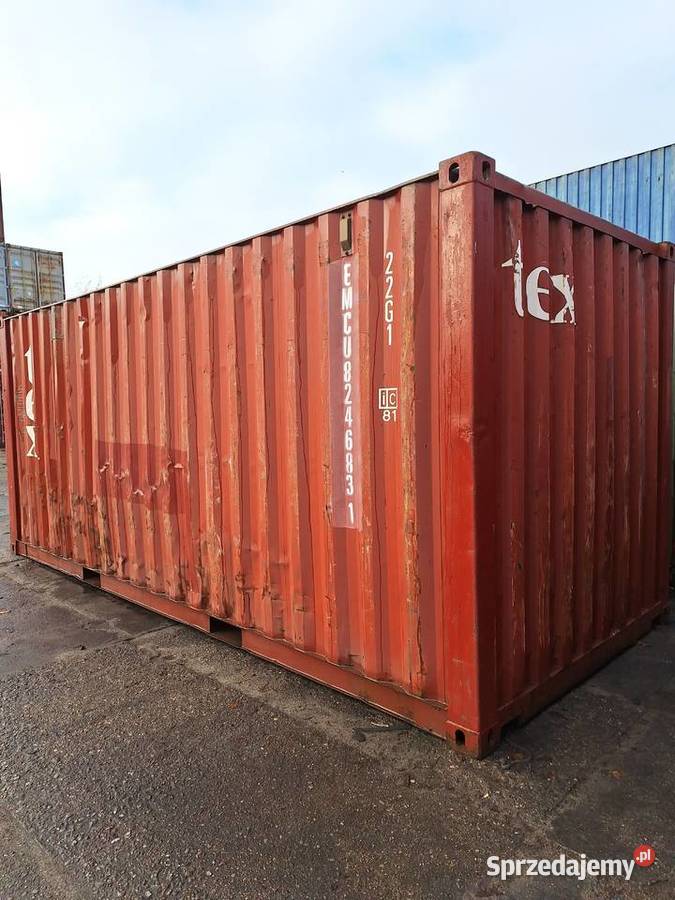 Kontener morski magazynowy 20DV 6 metrowy Racibórz