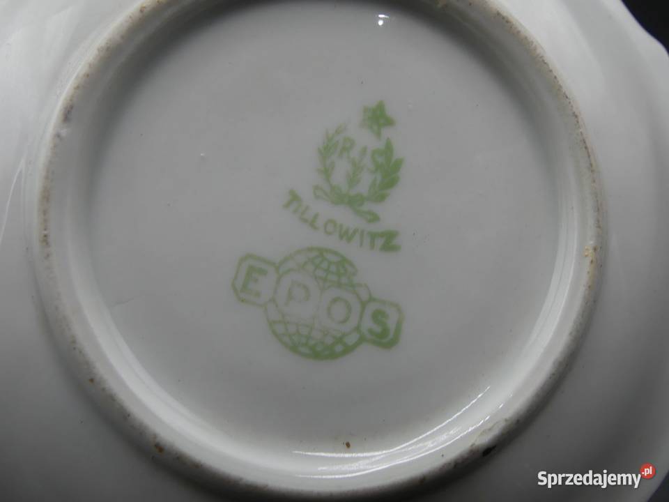 Komplet do mokki Tułowice Tillowitz 1928 45 Poznań