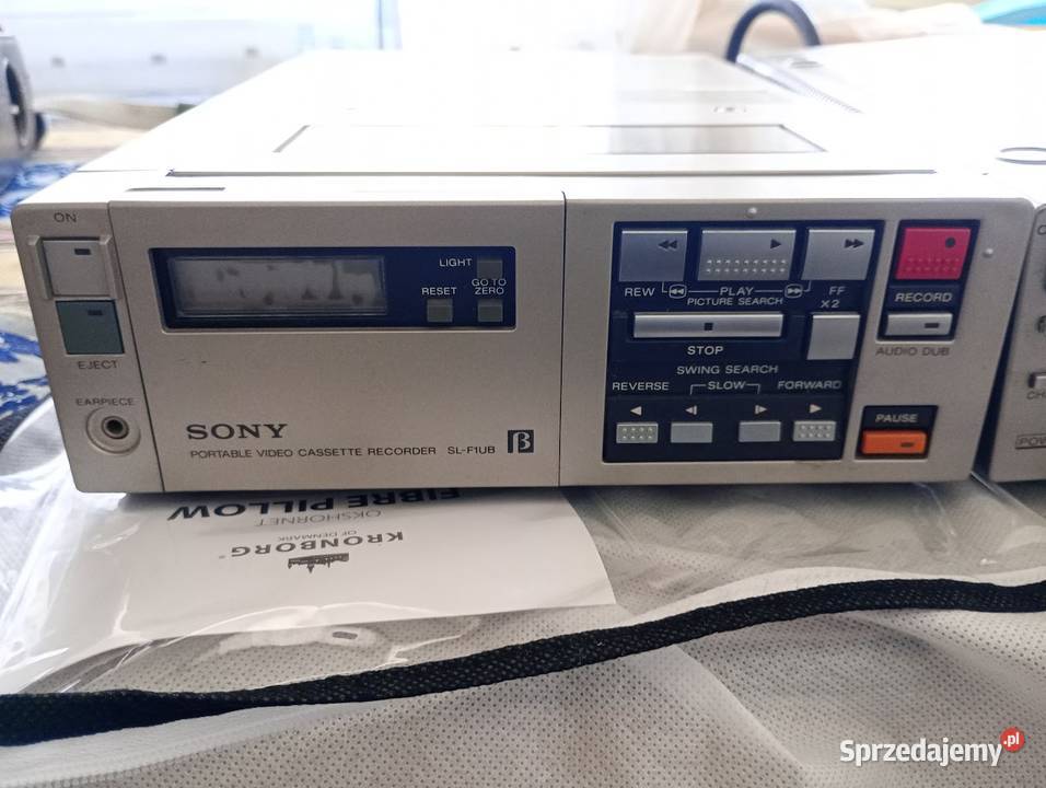 Kolekcjonerski Betamax Wideo Tuner Aparat SONY Magnetowidy wielkopolskie Wagowo