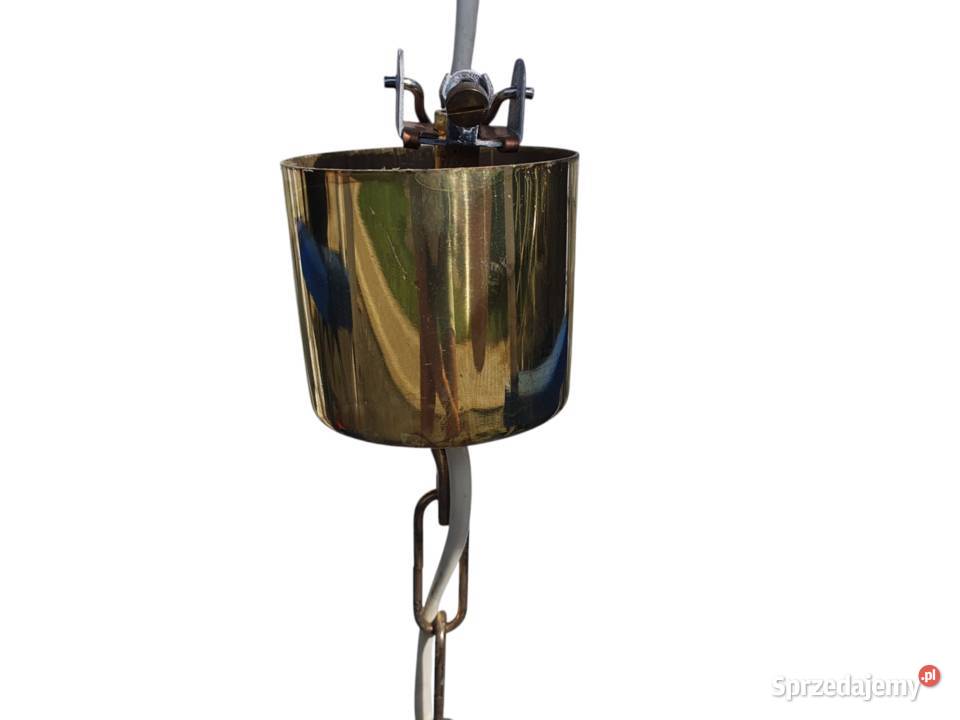 Stara lampa żyrandol z lat 6070 Jablonec Nysą