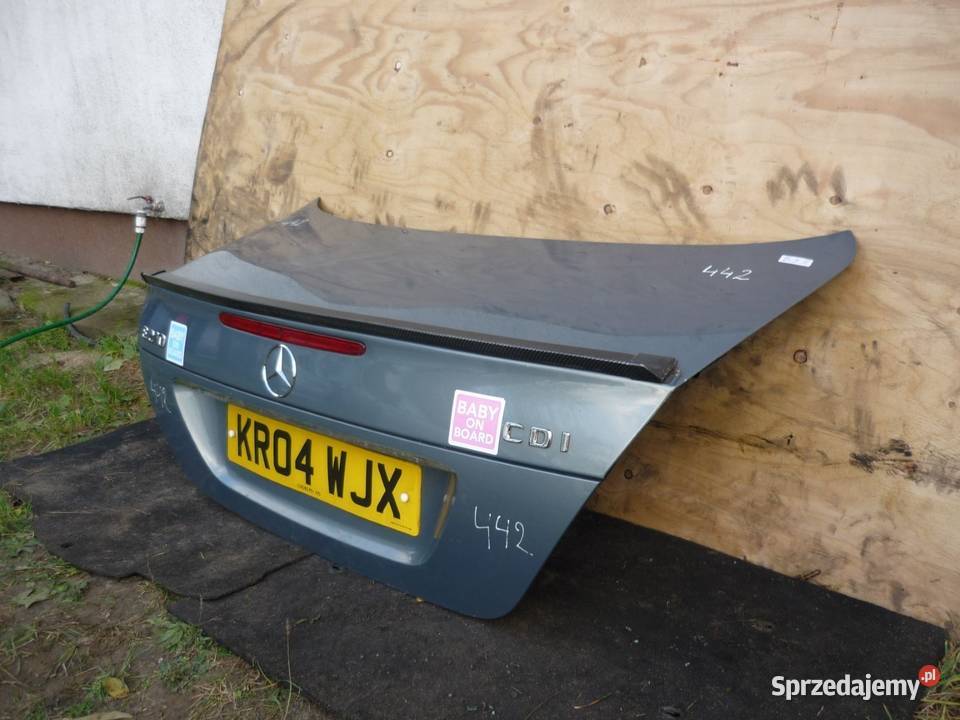 MERCEDES W211 C747 KLAPA TYŁ wielkopolskie