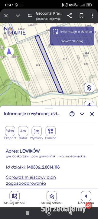 Dwie działki z dostępem do rzeki media piękne 6000m2 Wanaty sprzedam