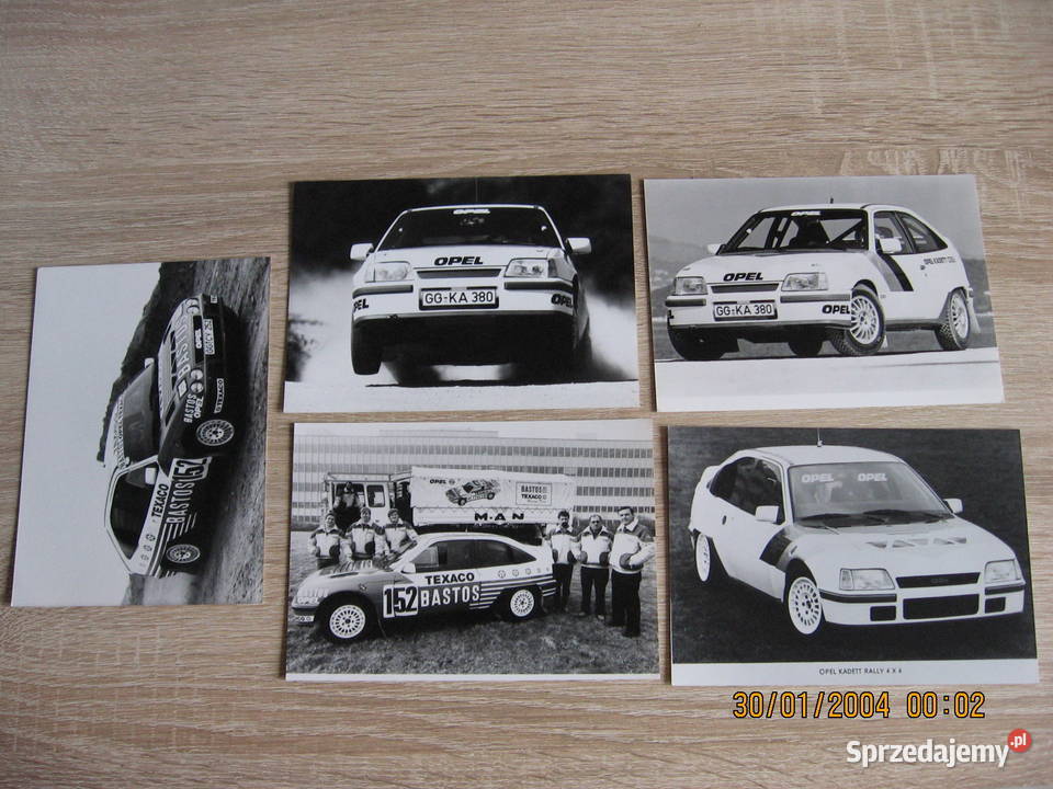 OPEL Kadett GSI GT sport stara fotografia GM PRL Przemyśl
