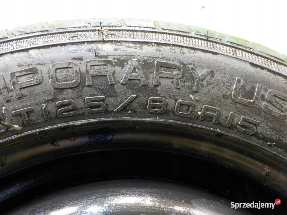 PEUGEOT 207 kolo dojazdowe 1258015 4x108 Średnica 15" mazowieckie