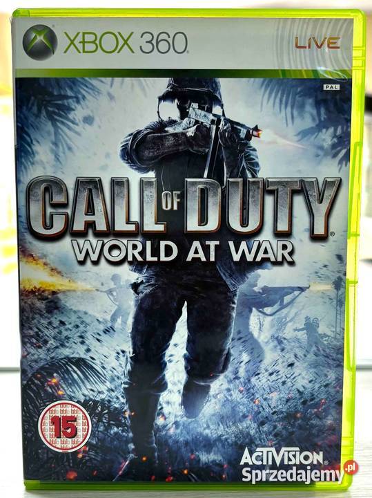 Xbox 360 Call of duty world at war Gry na konsole Elbląg