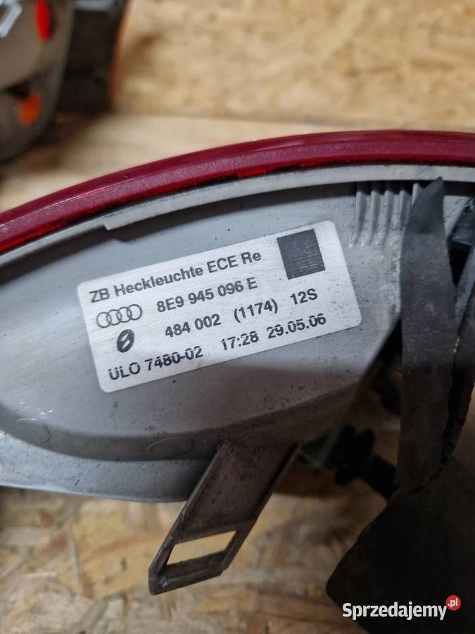Audi A4 B7 avant kombi lampa lewy prawy tył Kopacz sprzedam