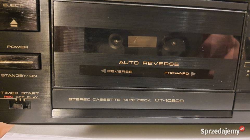 Pioneer CT 1080 magnetofon deck wielkopolskie Glinno