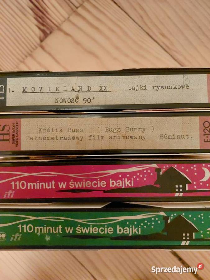 Stary Magnetowid VHS ORION VH303 kasety VHS 11 podlaskie