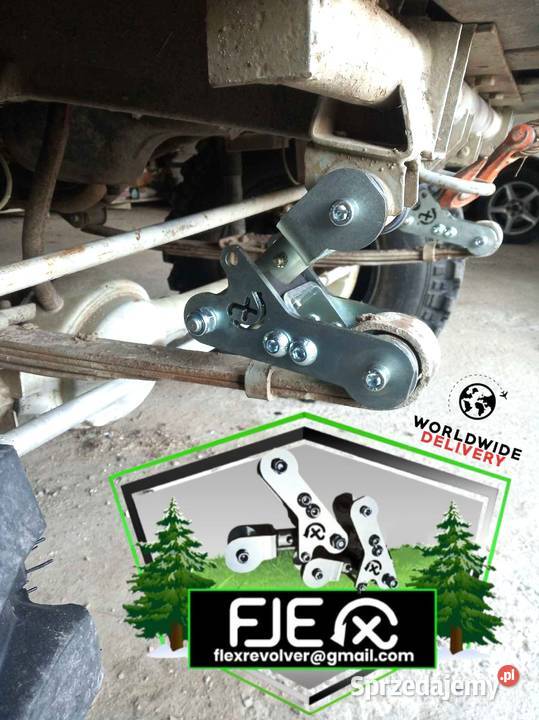 Wieszaki Rewolwerowe FLEX Rewolwery Wieszaki terenowe Zawieszenie i amortyzacja Gorzów Wielkopolski