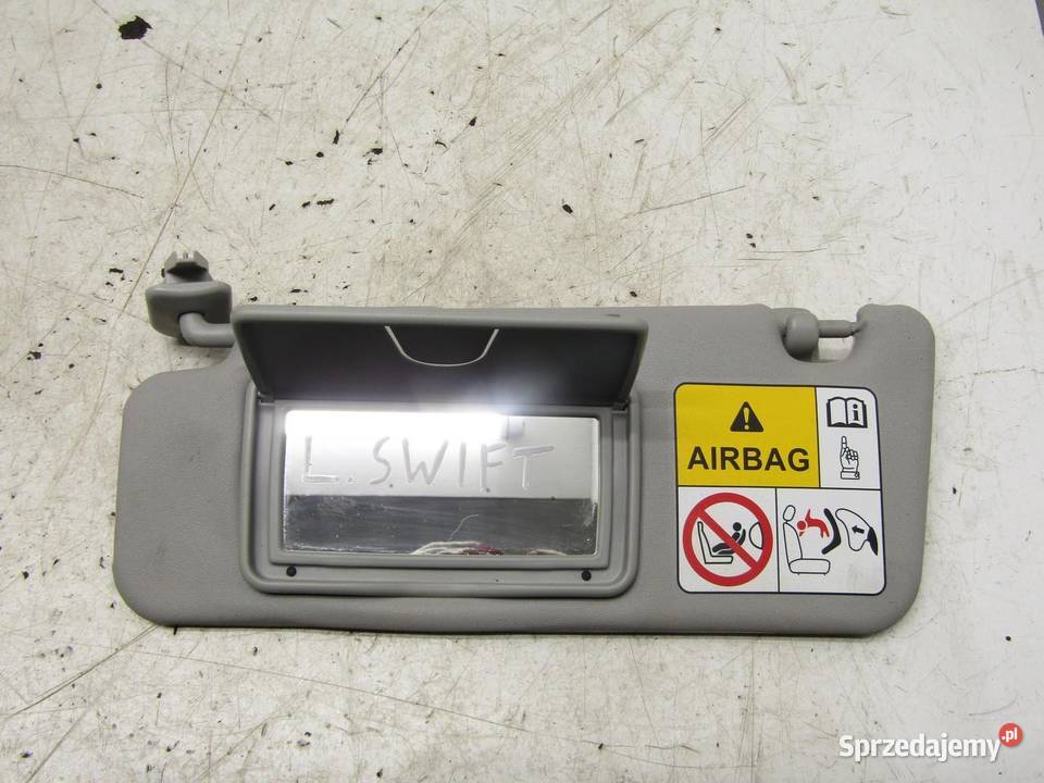 OSŁONA PRZECIWSŁONECZNA LEWA LEWE SUZUKI SWIFT Podsufitki