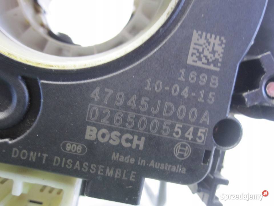 QASHQAI I J10 10r AIRBAG taśma zwijak 25560 Kielce