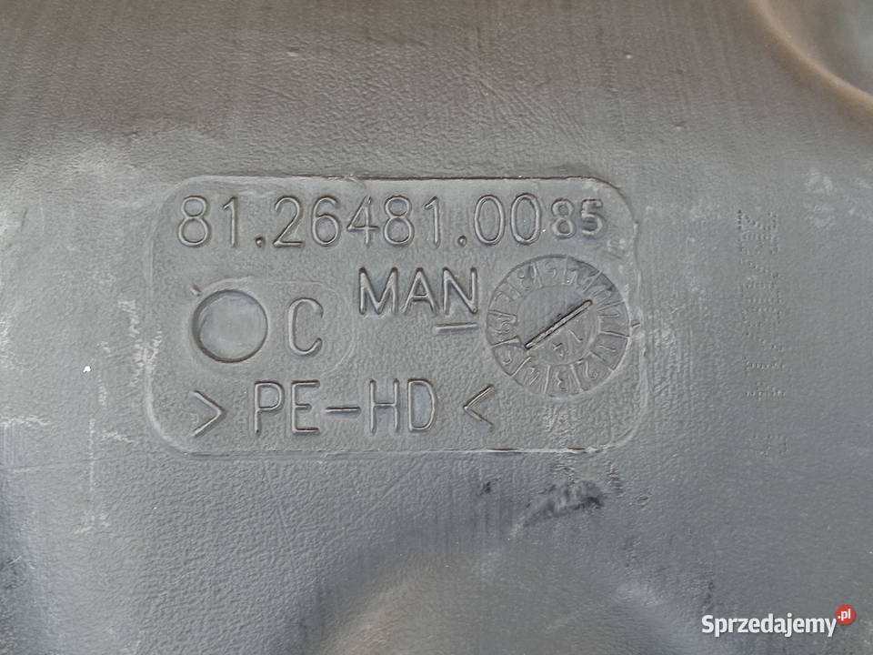 MAN TGX TGS ZBIORNICZEK PŁYNU SPRYSKIWACZY sprzedam