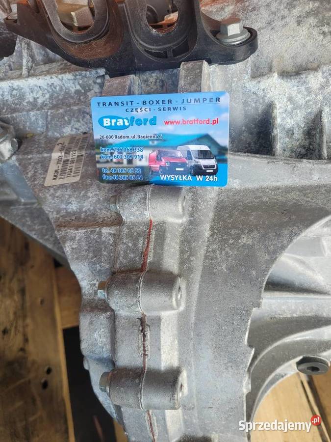 SKRZYNIA BIEGÓW FORD TRANSIT KK3R7002SGC 2830444 Radom