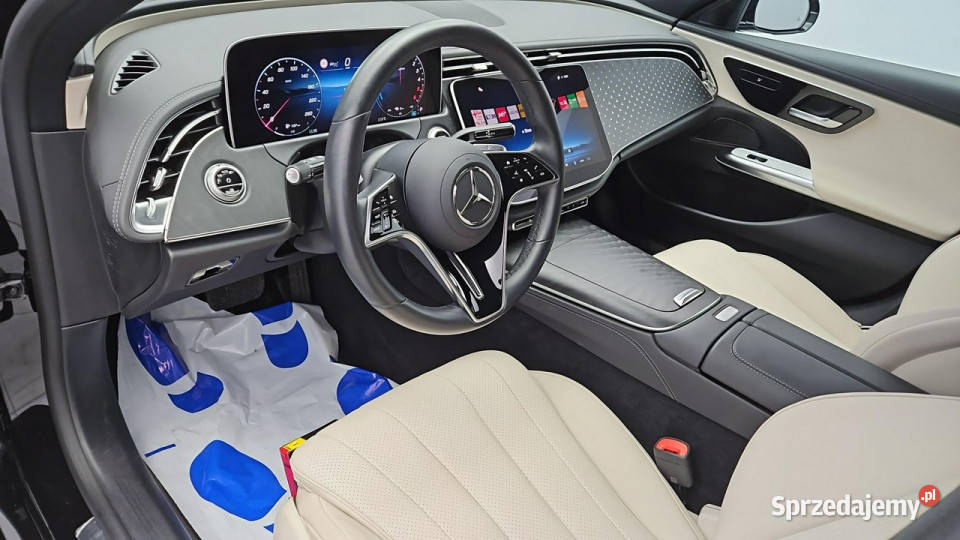 Mercedes E 300 de PHEV Avantgarde Z Polskiego elektrycznie ustawiane fotele Mercedes-Benz Warszawa