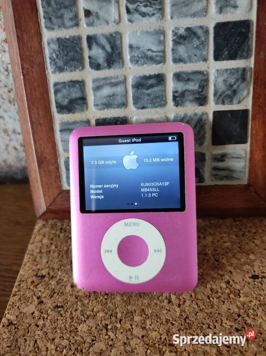 odtwarzacz Apple IPod nano 3 generacja 8 GB
