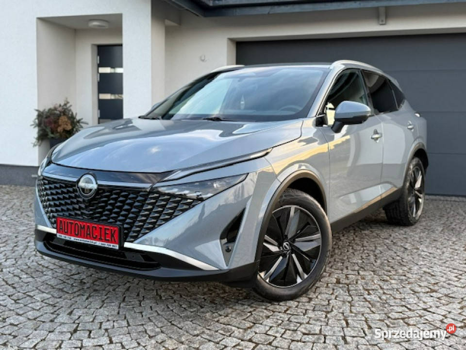 Nissan Qashqai TEKNA MEGA KOLOR NOWE GWARANCJA gniazdo USB Samochody osobowe Kamienna Góra