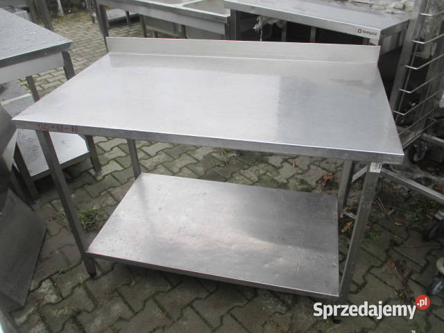 STÓŁ GASTRONOMICZNY Z PÓŁKĄ 1207085 Gastronomia Ostrów Wielkopolski