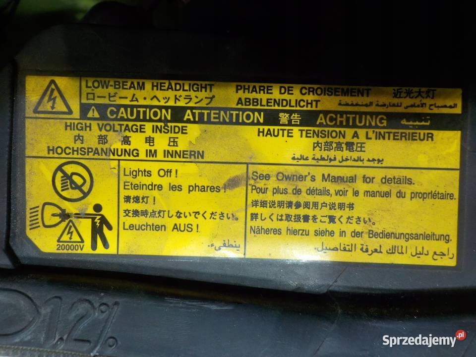 LEXUS RX300 II 30 B 04r XENON lampa lewa przod mazowieckie Suków