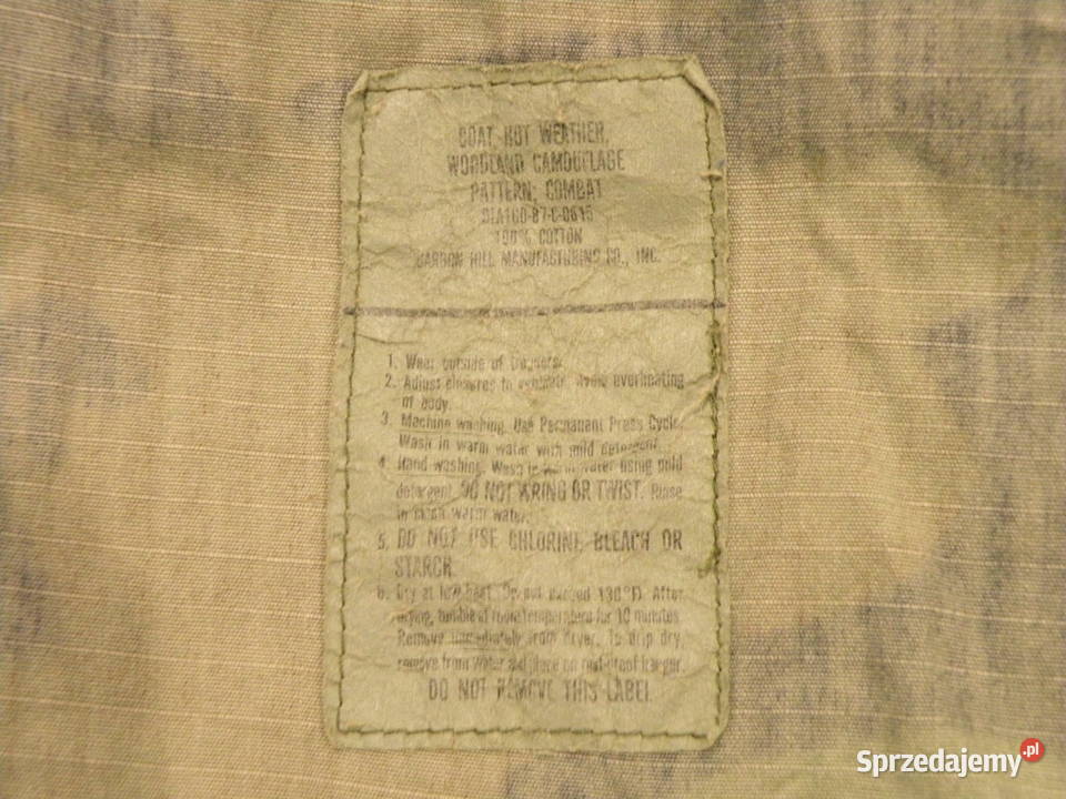 Bluza BDU woodland medium cotton 87r Kolekcje Wrocław sprzedam