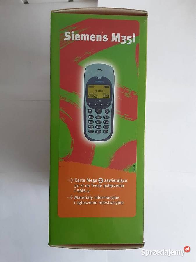 PUDEŁKO DO ZESTAWU SIMPLUSA TELEFON SIMENS M35i Szczecinek
