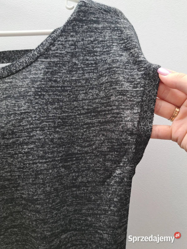 Stylowa melanżowa bluzka z wiązaniem Yessica