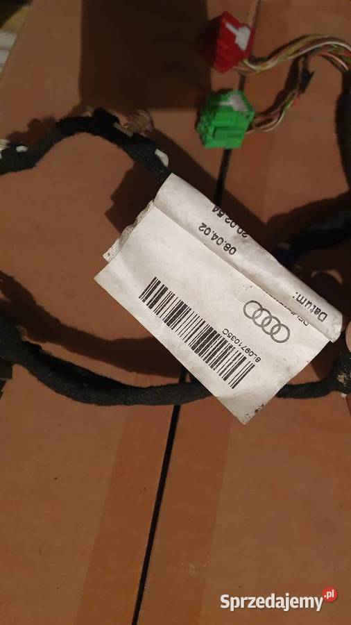 Okablowanie drzwi Audi A3 8l0971035 Mikołów