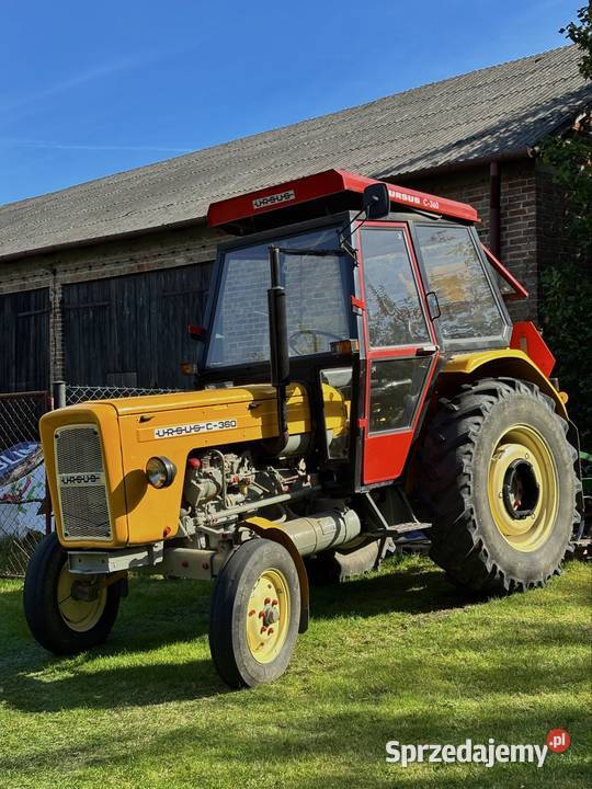 Ursus C360 Zadbany Komplet zaczepów Ponad 10 lat