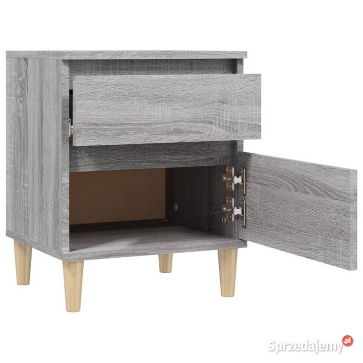 Szafka nocna szary dąb sonoma 40x35x50 WM821838 Warszawa