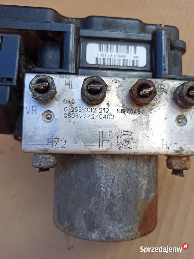 POMPA ABS OPEL MERIVA 0265232212 osobowe dolnośląskie Bolesławiec sprzedam