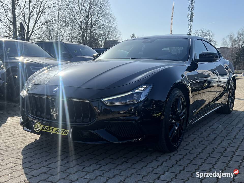 Maserati Ghibli GrandSport 2018 tempomat Ghibli mazowieckie Warszawa