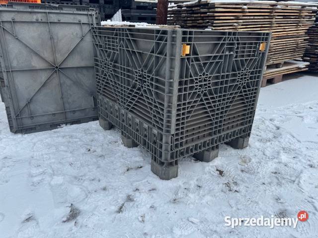 Skrzyniopaleta składana 120x100 Magazynowanie dolnośląskie Głogówko