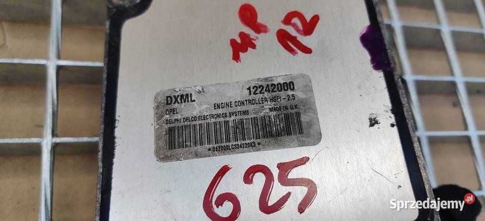 OPEL MERIVA A 2010 STEROWNIK SILNIKA KOMPUTER Gliwice