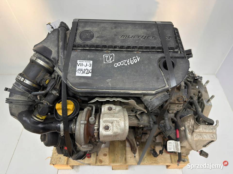 SILNIK 199A2000 Fiat Grande Punto Evo Linea Silniki kompletne