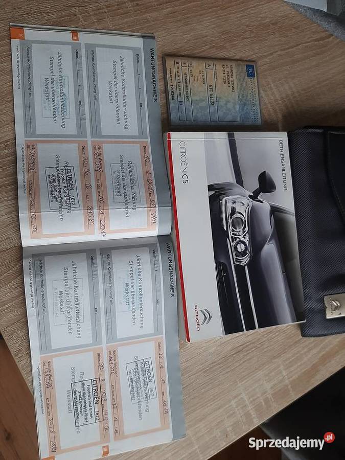 Citroen C5 Exclusive 20 HDI Rok produkcji 2011 Tczew
