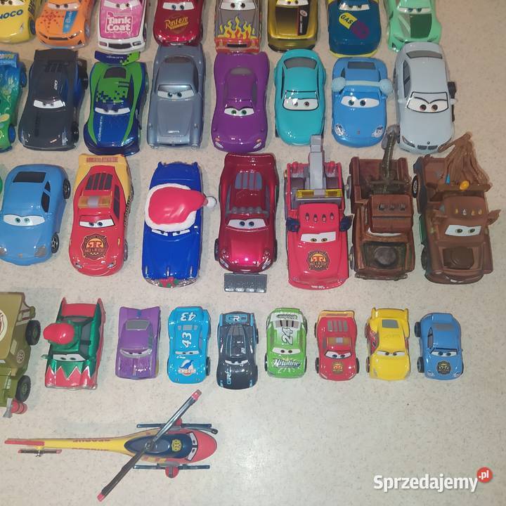 Disney Pixar Cars Auta 53 sztuki pomorskie Gdańsk sprzedam