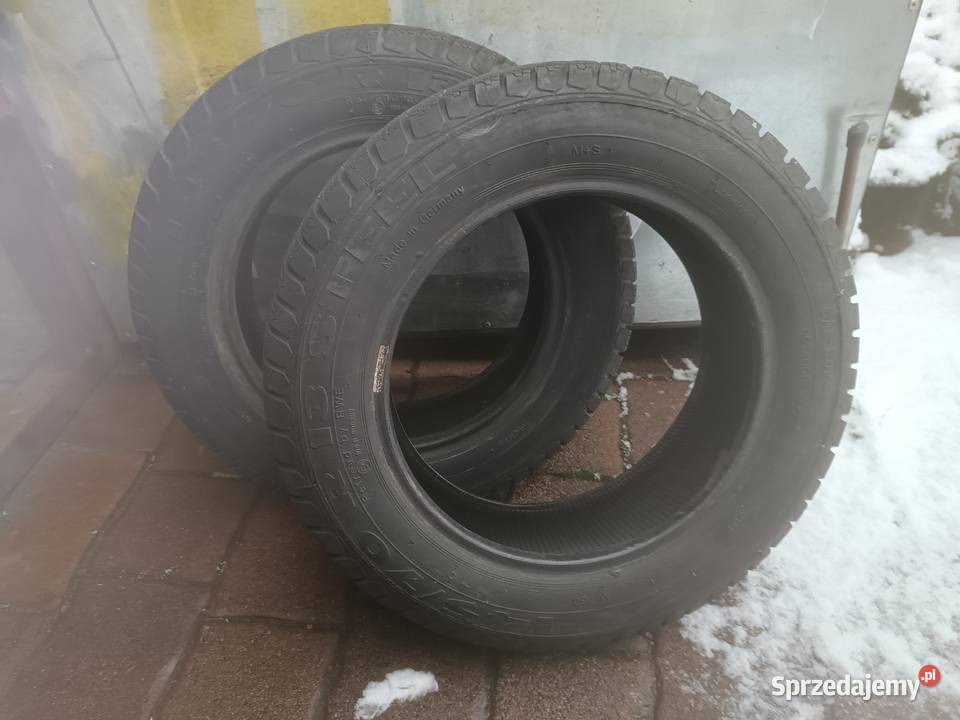 Para 2 opony 13 bieżnikowane używane 1457013 zima