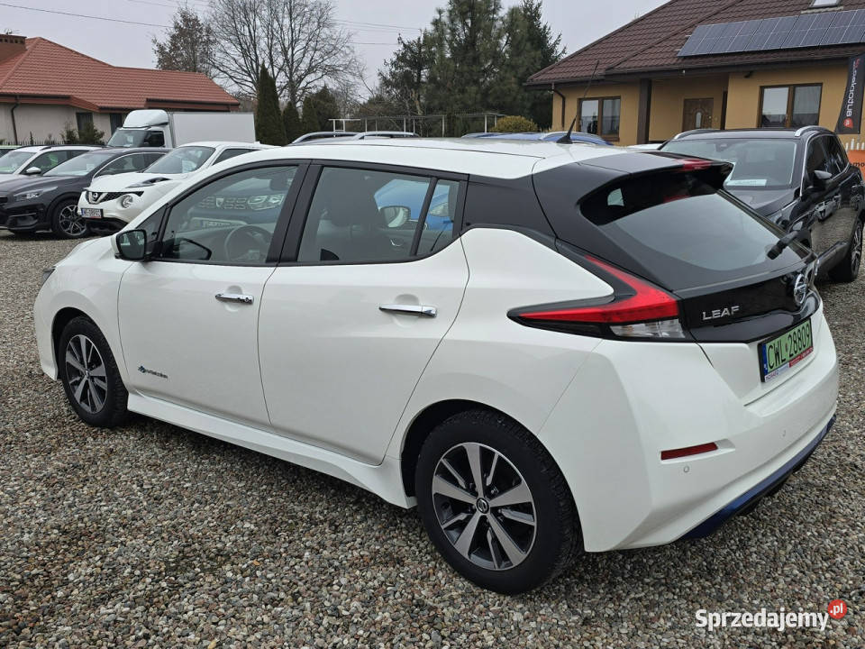 Nissan Leaf Elektryczny Tania jazda Salon Polska garażowany Włocławek