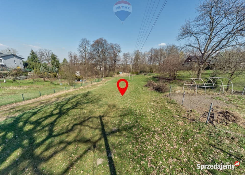 Działka budowlana Oświęcim utwardzona małopolskie