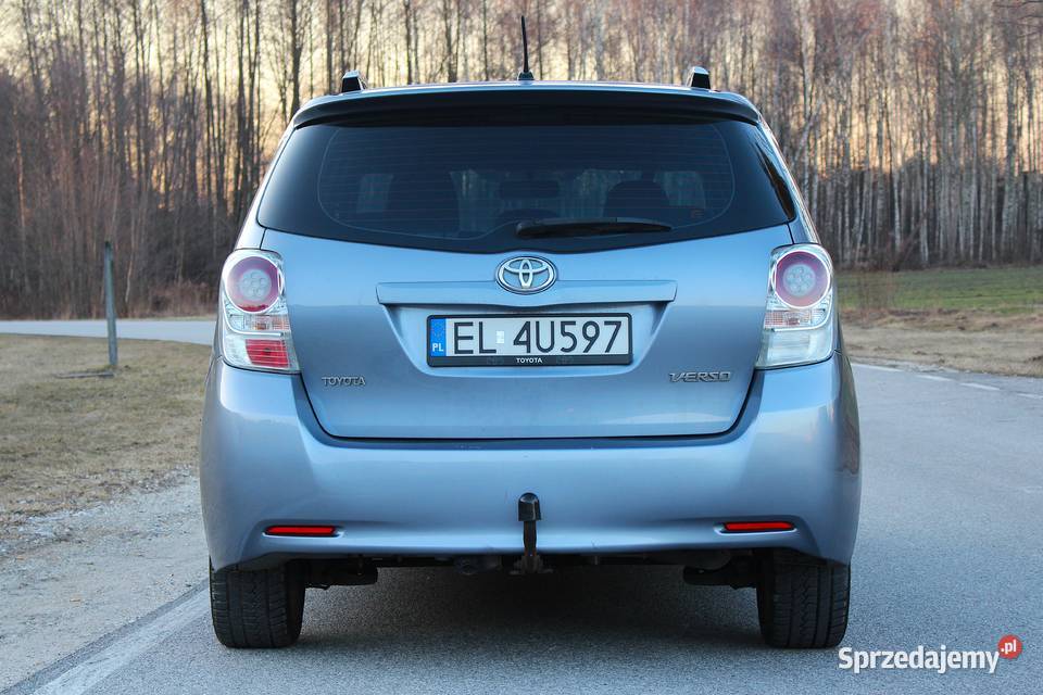 Toyota Verso 18 Benzyna 2009 ASR (kontrola trakcji) Verso łódzkie Pabianice